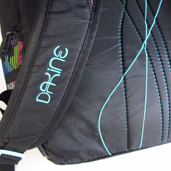 Dakine Womens School Backpack Black Padded GUC - Picture 6 of 11